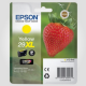 Multipack (4 stk) Epson T29XL BK,C,M,Y (Claria), Originale Blækpatroner