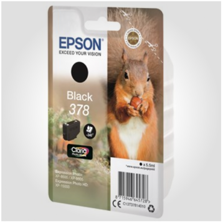 Epson 378 BK, Original patron