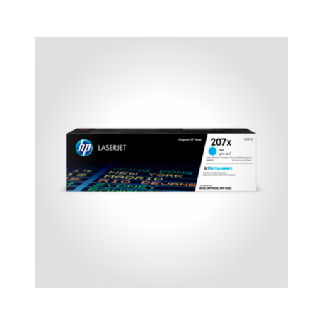 HP 207X W2211X Cyan, Original toner 2.450 sider