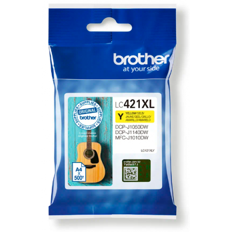 Brother LC421XL Y, Original blækpatron