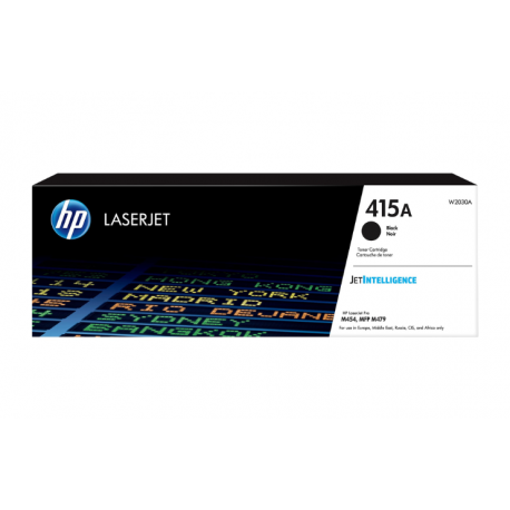 HP 415A W2030A BK, Original toner 2.400 sider