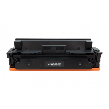 HP 415X W2030X BK, Kompatibel toner 7.500 sider