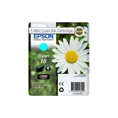 Epson T1802 C, original patron