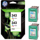 HP 343 - dualpack - CMY originale patron